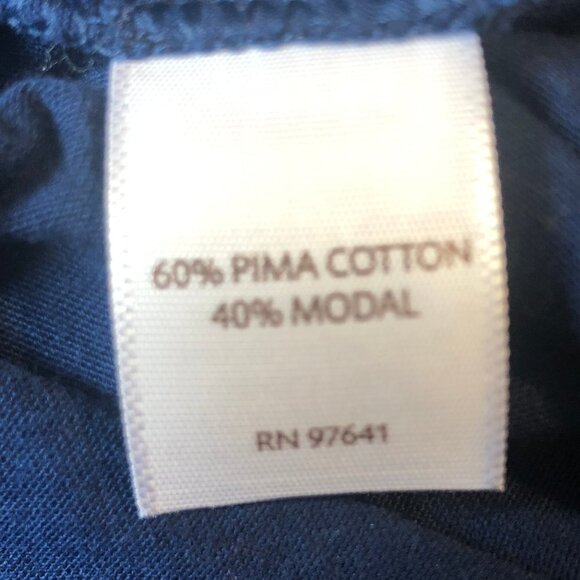 J. Jill navy long-sleeve tee sz SP - Picture 4 of 5